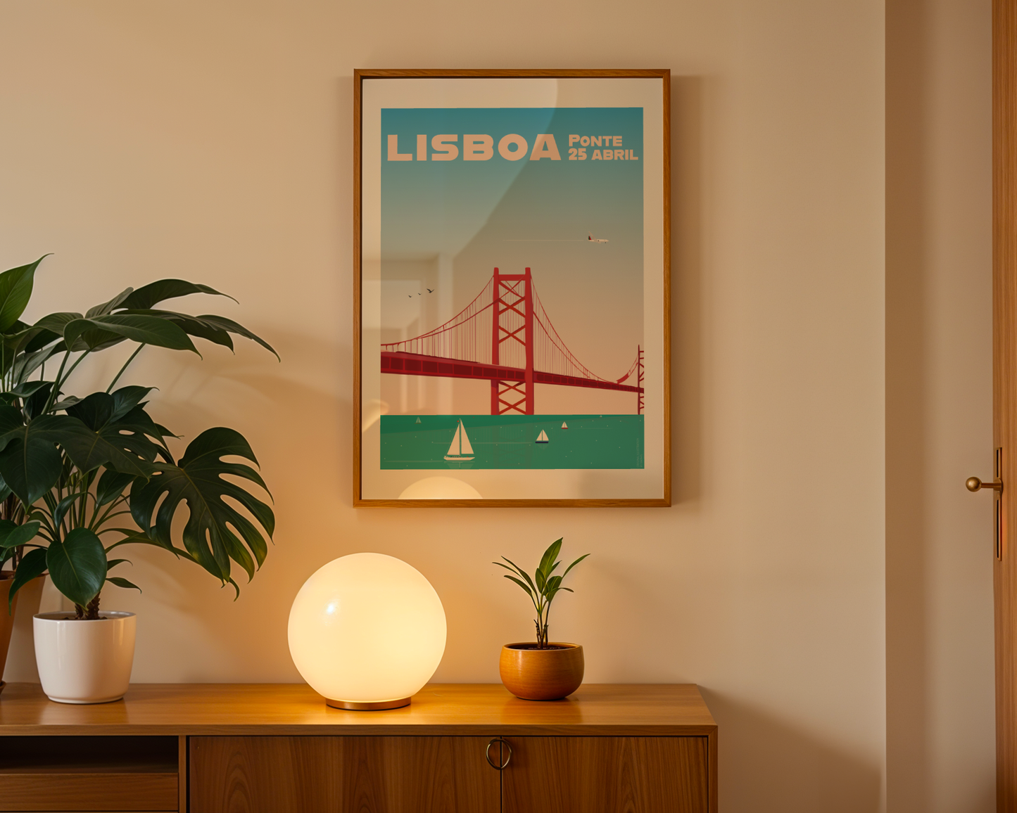 Lisboa Ponte Poster