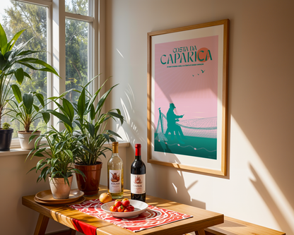 Caparica Pescador Framed  poster