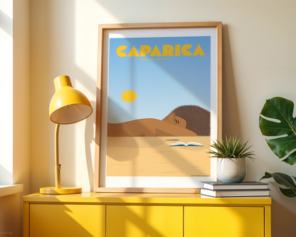 Caparica Beach Life Poster