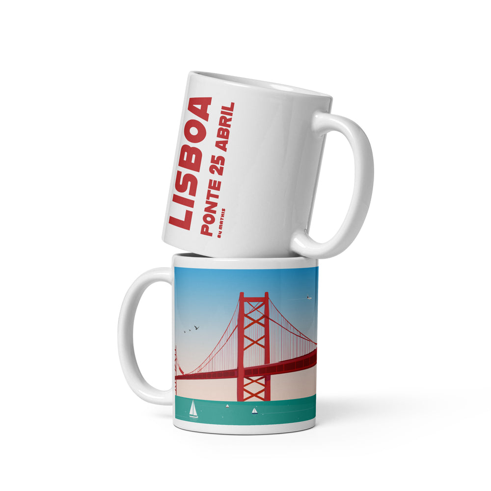 Lisbon Ponte 25 de Abril Mug